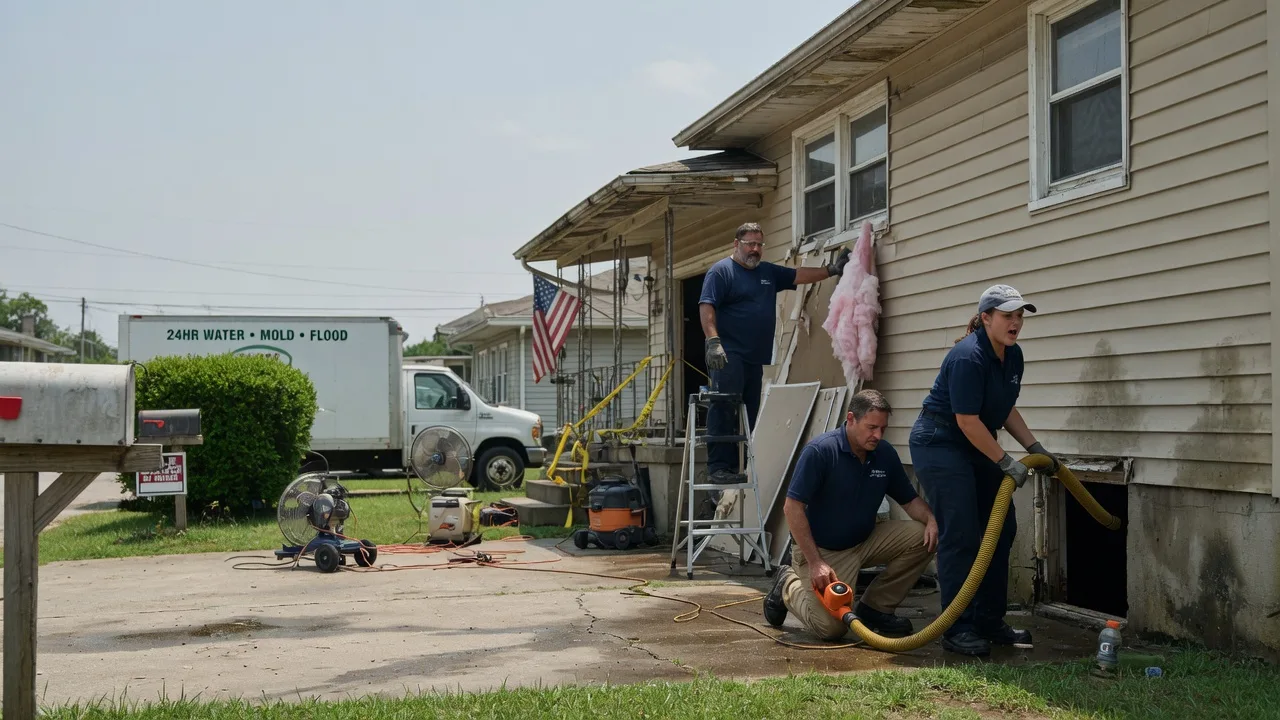 Water Damage Repair in Grimesland, NC near me